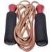 Leather Jump Rope with Foam Handles Perfect for Endurance Workout for Boxing MMA Martial Arts or Just Staying Fit - for Men Women and Children