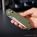 Dispatch 4.7 8CR Blade Pocket Knife Green G10 Handle Folding Pocket Knife EDC Knife with Clip