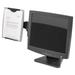 Fellowes(R) Office Suites Monitor Mount Copyholder Black/Silver (8033301)