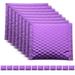 20 Pcs Blanket Pack Wrapping Bags Waterproof Cushioning Envelopes Self-seal Padded Envelopes Envelopes Mailers Convenient Package Bags Colored Bubble Envelopes Multifunction Purple Hot Melt Adhesive