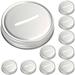 12Pcs Mason Jar Lids Coin Slot Lids Canning Jar Caps for Mason Jars Piggy Banks