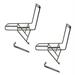 2X Bike Front Luggage Rack Bike Front Rack Bicycle Carrier Panniers Shelf Cycling Bike Stand