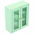 Unique Decor Kitchen Decore Miniature Cabinet Doll House Book Shelf Toy Room Bookcase Wooden Bookshelf Dollhouse Wall Storage