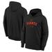 Youth Nike Black San Francisco Giants Authentic Collection Performance Pullover Hoodie