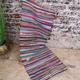 Rongit Recycled Rag Rug Runner 150cm x 55cm