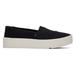 TOMS Women's Black Verona Slip-On Sneakers Shoes, Size 8