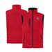 Men's Cutter & Buck Red Iowa Cubs Clique Equinox Insulated Softshell Vest