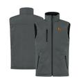 Men's Cutter & Buck Steel Las Vegas Aviators Clique Equinox Insulated Softshell Vest