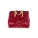 Louis Vuitton Leather Tote Bag: Patent Burgundy Solid Bags