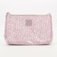 Lilac Patterned Cosmetic Bag