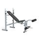 York 530 Heavy Duty Multi-Function Barbell Bench, York Curl Attachment