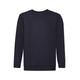 Fruit of the Loom Childrens Unisex Set In Sleeve Sweatshirt (Deep Navy) - Blue - Size 14-15Y