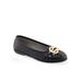 Women's Big Bet Casual Flat by Aerosoles in Black (Size 8 1/2 M)