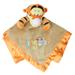 Disney Toys | Disney Baby Tigger Rattle Lovey Security Blanket Plush Toy Tan Orange Satin | Color: Orange/Tan | Size: Osbb