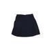 Lands' End Active Skort: Blue Solid Activewear - Women's Size Large