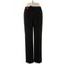 Kasper Dress Pants - Mid/Reg Rise: Black Bottoms - Women's Size 10