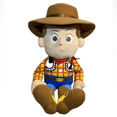 Disney Toys | Disney Baby Jumbo Toy Story Large 36” Sheriff Woody Plush Pixar Soft Play Doll | Color: Blue/Brown | Size: 36”