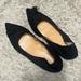 J. Crew Shoes | J. Crew Pointed Toe Tassel Flats - 7.5 | Color: Black | Size: 7.5