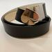 Kate Spade Accessories | Kate Spade Reversible Leather Belt Black And Cream M | Color: Black/Cream | Size: M