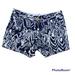 Lilly Pulitzer Shorts | Lilly Pulitzer Navy Blue And White Callahan Shorts Size 2 | Color: Blue/White | Size: 2