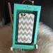 Kate Spade Cell Phones & Accessories | Kate Spade New York Flexible Hardshell Case Iphone 6/6s Chevron Silver Glitter | Color: Blue/Silver | Size: Os