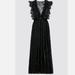 Zara Dresses | Black Dress, Zara Brand | Color: Black | Size: L