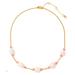 Kate Spade Jewelry | Kate Spade Candy Drop Station Necklace In Coral | Color: Gold/Pink | Size: Os