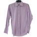 Burberry Shirts | Burberry Purple Plaid French Cuff Men's Dress Shirt Sz 15-33 | Color: Purple | Size: 15-33