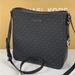 Michael Kors Bags | Nwt Michael Kors Crossbody Messenger Bag | Color: Black/Silver | Size: Os