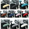 Office Computer Chair Arm Armrest Slipcovers Covers Pads Flexible 2pcs/Set