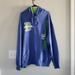 Disney Shirts | Blue Walt Disney World Park Souvenir Hooded Sweatshirt Sz Xxl Zip Front Jacket | Color: Blue/Green | Size: Xxl