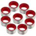 27 Pcs Red Accessories Bridal Shower Favors for Guests 30 Pourers Ring Drip Ring Collar Stainless Steel