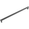 XiKe 12 Inch Cabinet Handle Pulls for Kitchen Cabinet Doors Bathroom & Dresser Drawers Skylight Collection 12 Hole Center 12-7/16 Total Length Matte Black 1 Pack