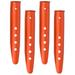 U-shaped Ground Nail Beach Umbrella Sand Anchor Travel 8 Pcs Portable The Snow Aluminum Alloy Tents