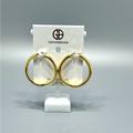 Giani Bernini Jewelry | Gianni Bernini 18k Gold Over Sterling Silver Hoop Earrings | Color: Gold/Silver | Size: Os