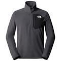 The North Face - Experit 1/4 Zip Grid Fleece - Fleecepullover Gr L grau