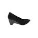 Bandolino Wedges: Black Solid Shoes - Women's Size 6 - Pointed Toe