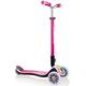 Dreiradscooter GLOBBER "ELITE PRIME, mit Leuchtrollen und Leuchtdeck" Scooter pink Scooter