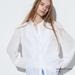 Women's Cotton Embroidery Long Sleeve Blouse | White | 2XS | UNIQLO US