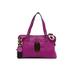 Mulberry Leather Satchel: Purple Bags