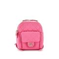 Chanel Leather Backpack: Pink Accessories