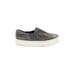 Vince. Sneakers: Slip-on Platform Casual Gray Print Shoes - Women's Size 9 - Almond Toe