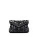 Saint Laurent Leather Shoulder Bag: Black Bags