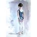Gemma Violet First Day At Ballet by Aimee Del Valle - Wrapped Canvas Painting Canvas | 12" H x 8" W | Wayfair 5EE5B0A74D07480F9F77609B39DF722B