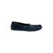 Ugg Australia Flats: Moccasin Wedge Classic Blue Print Shoes - Women's Size 9 - Almond Toe