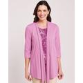 Blair Women's 2-in-1 Waterfall Top - Purple - 2XL - Womens