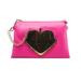 Logo Plaque Zipped Shoulder Bag