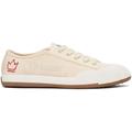 Beige Low-top Animal Gym Sneakers