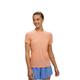 Hoka Damen Airolite Run Short Sleeve rosa