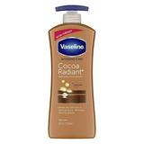 Vaseline Intensive Care hand and body lotion with Pure Cocoa Butter Cocoa Radiant Heals Dry Skin to Renew Its Natural Glow 20.3 oz